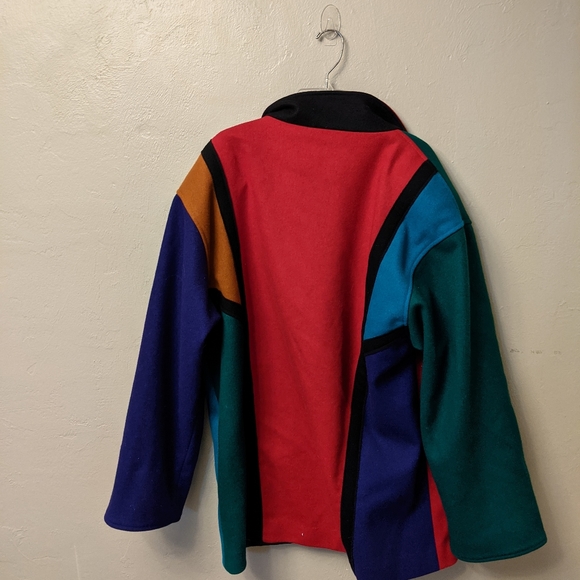 Color block coat - Picture 4 of 4